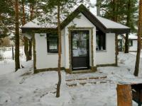 Теплая беседка с камином на берегу Финского залива