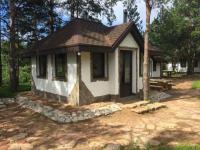 Теплая беседка с камином на берегу Финского залива